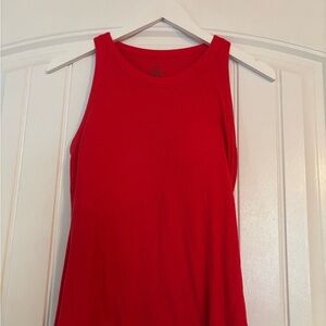 Vibrant Red Tank Top